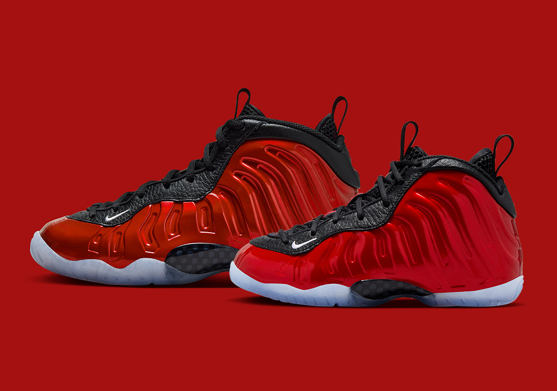 The Nike Little Posite One Is Getting The "Metallic Red" Treatment