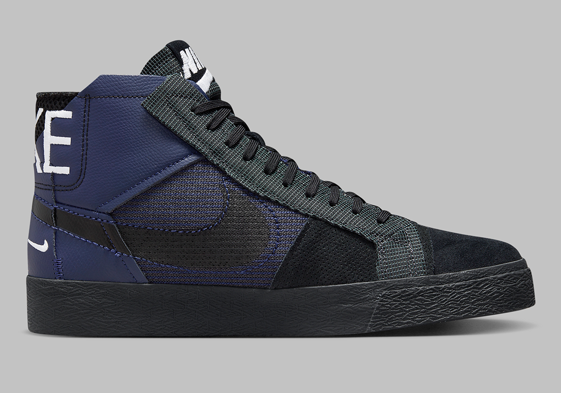 Nike Sb Blazer Mid Navy Black Fd5113 400 8