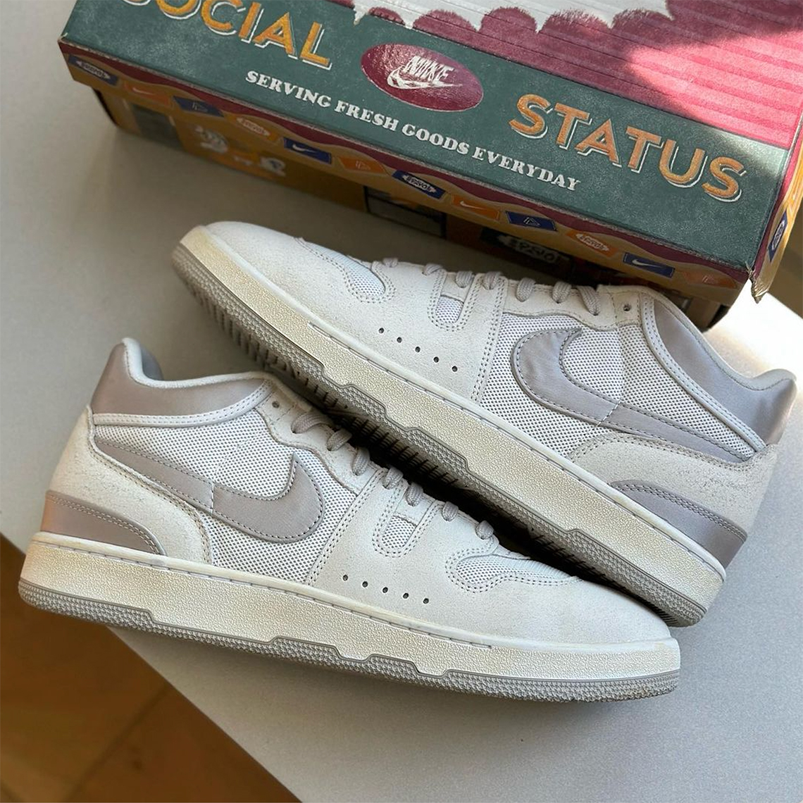 Social Status Nike Mac Attack Silver 7