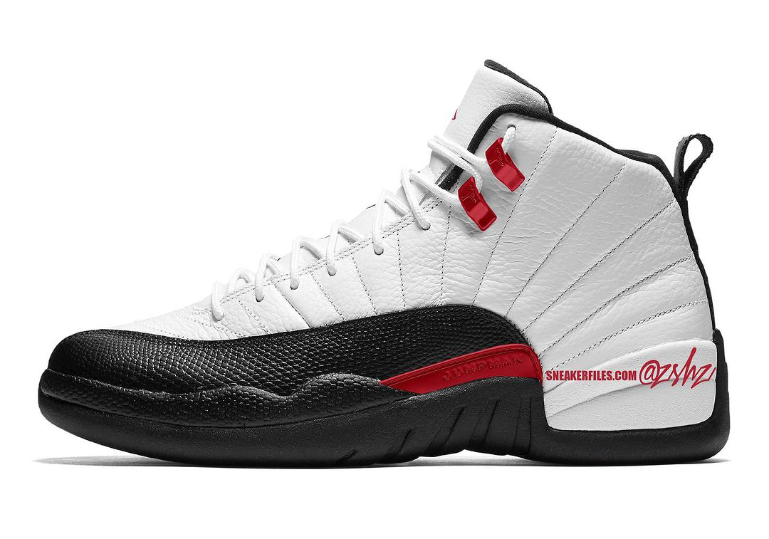 Air Jordan 12 Red Taxi 2024 1