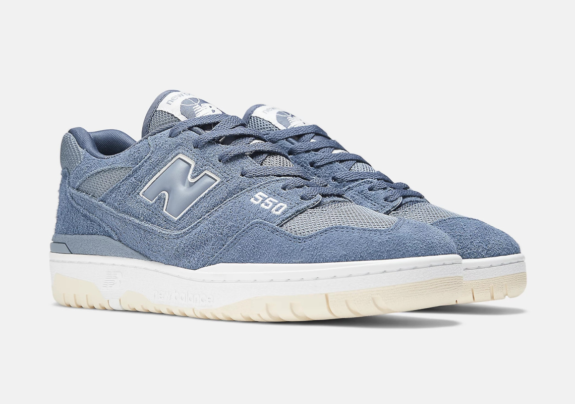 New Balance 550 Blue Suede Bb550phc 4