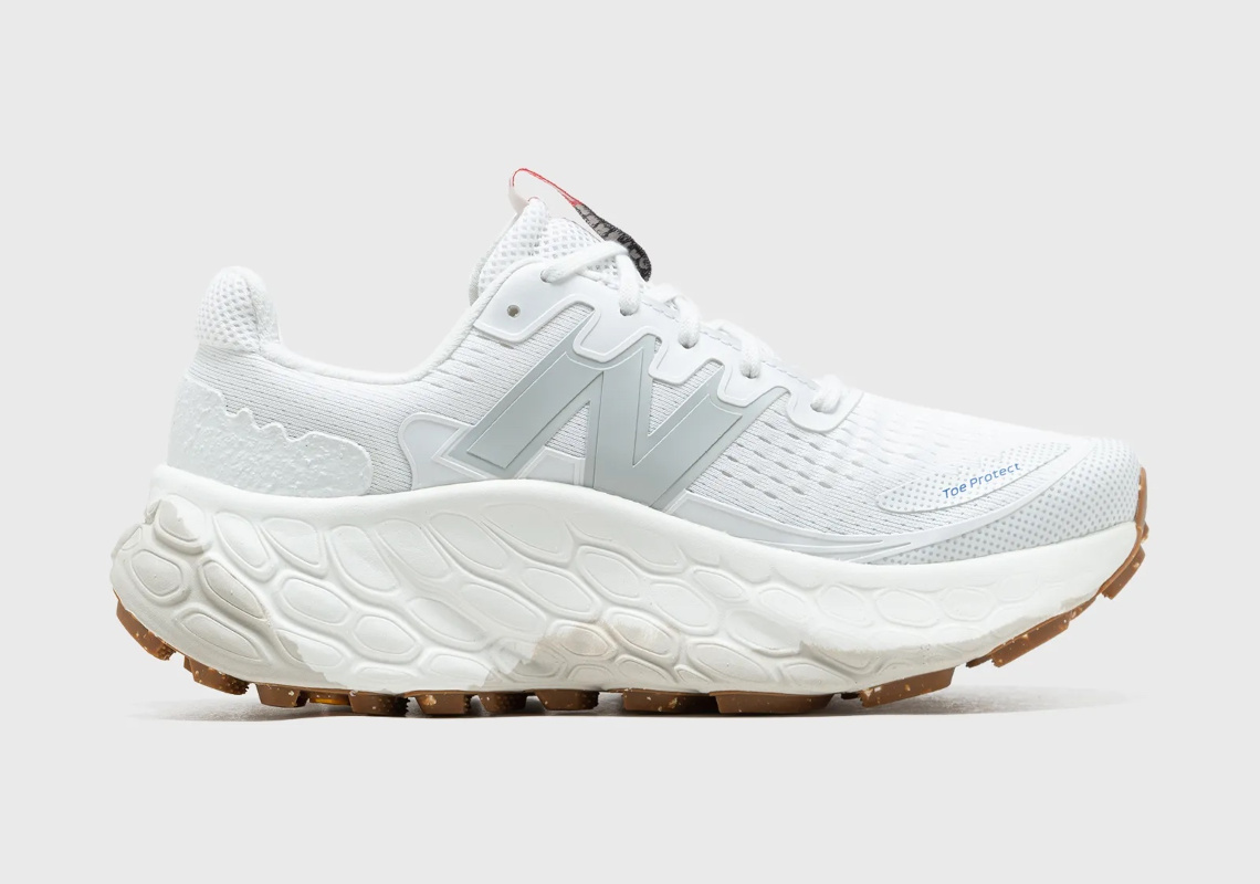 The New Balance Fresh Foam X More Trail v3 Appears In "Cloud White" Tones