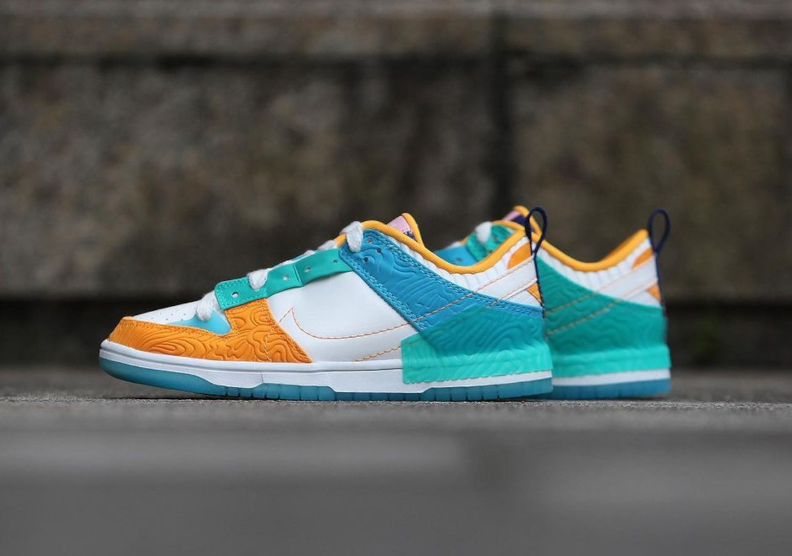 Nike Dunk Low Disrupt 2 Orange Teal 03