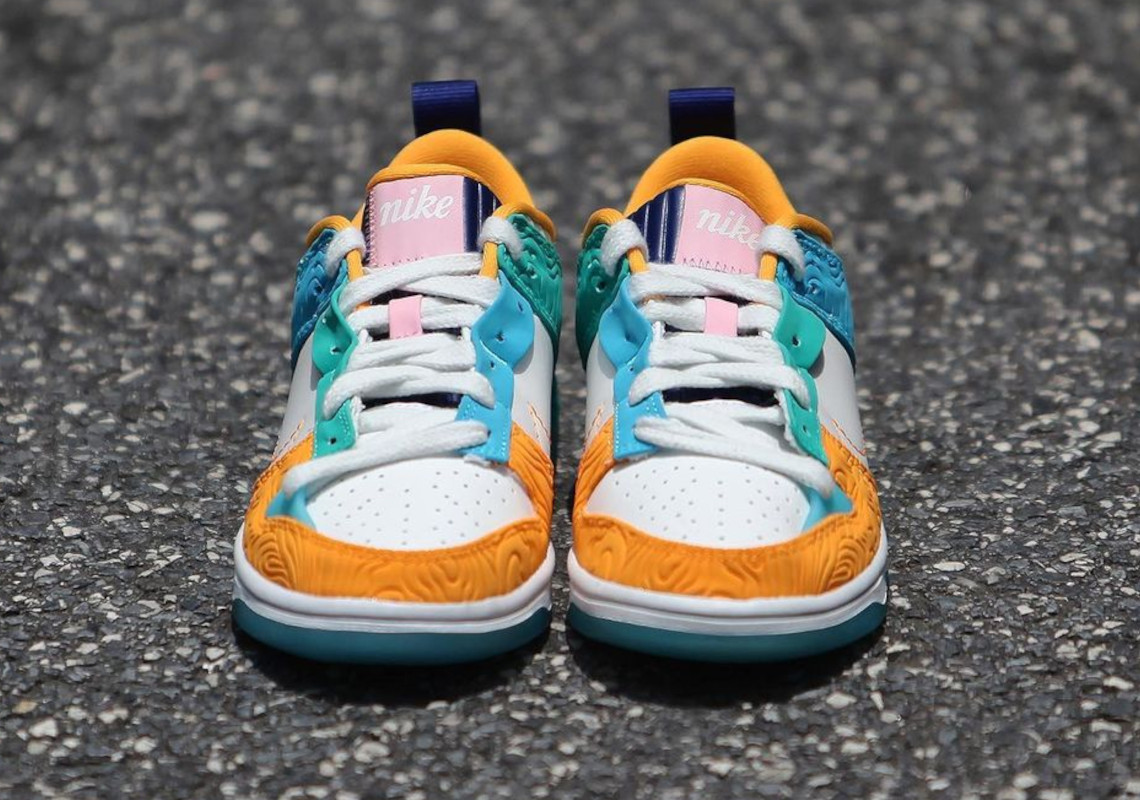 Nike Dunk Low Disrupt 2 Orange Teal 04