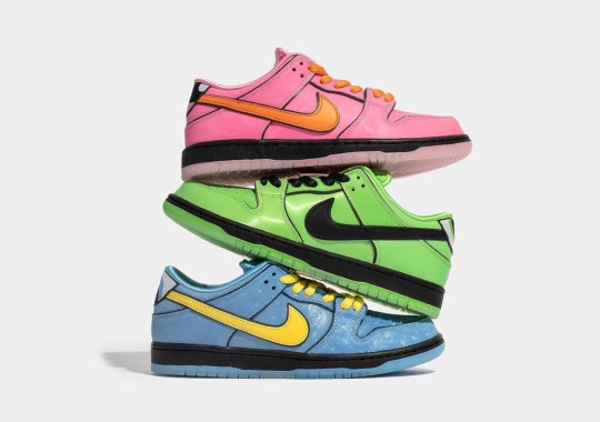 The Powerpuff Girls x Nike SB Dunk Low Collection Releases Via SNKRS Scratch