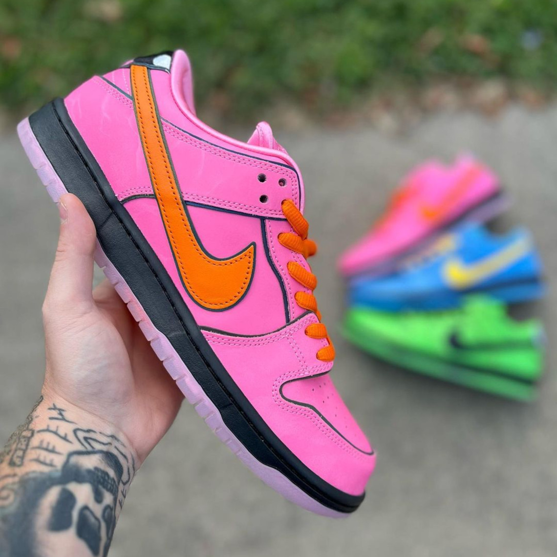 Powerpuff Girls Nike Sb Dunk Low Collection 2