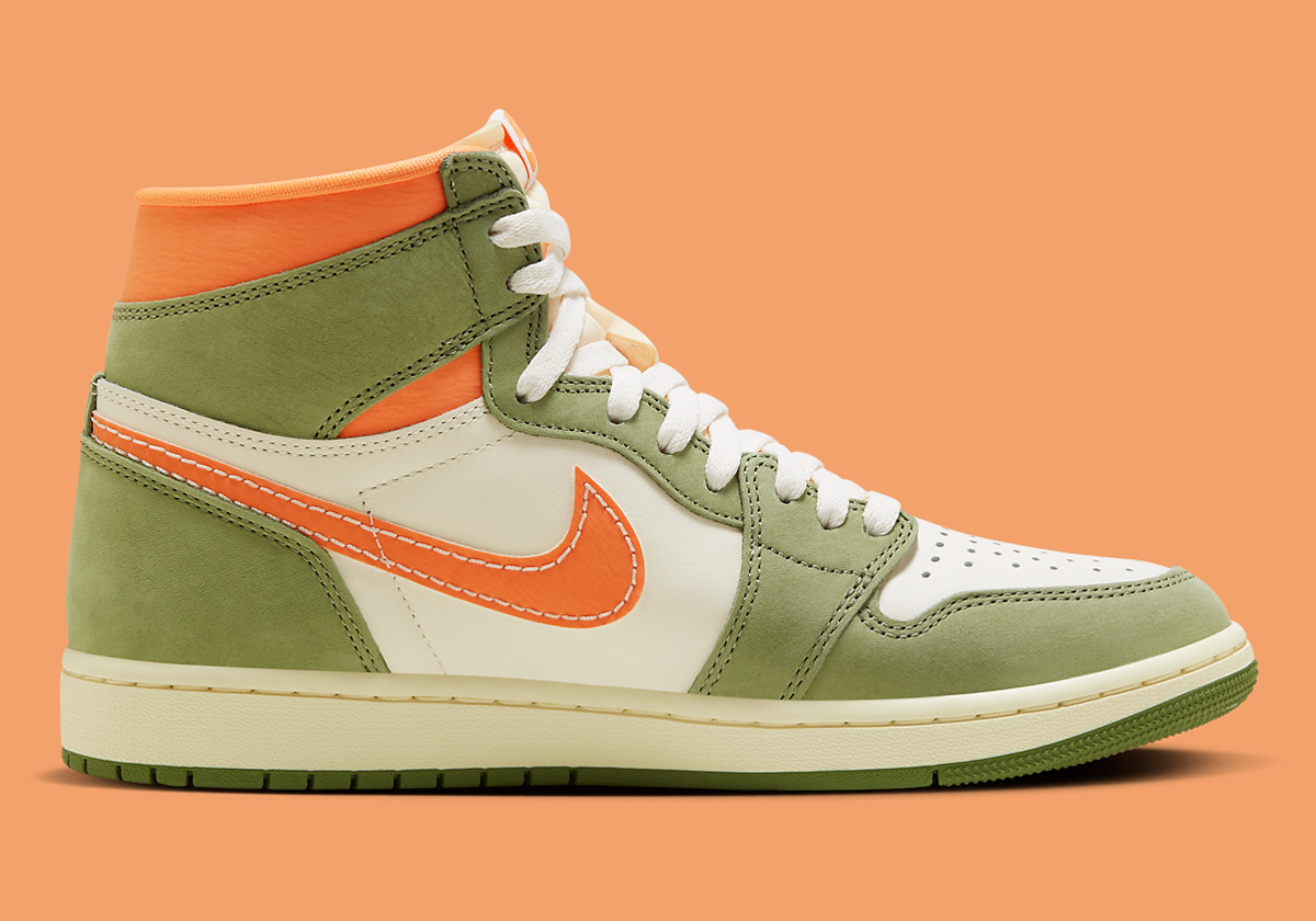 Air Jordan 1 Celadon Sky J Light Olive Bright Mandarin Coconut Milk Fb9934 300 Release Date8