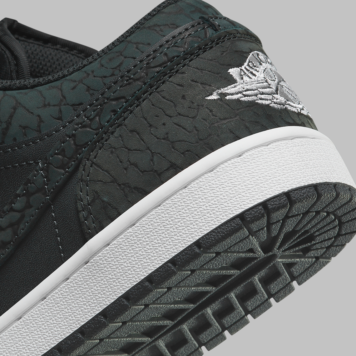 Air Jordan 1 Low Black Elephant Fb9907 001 4