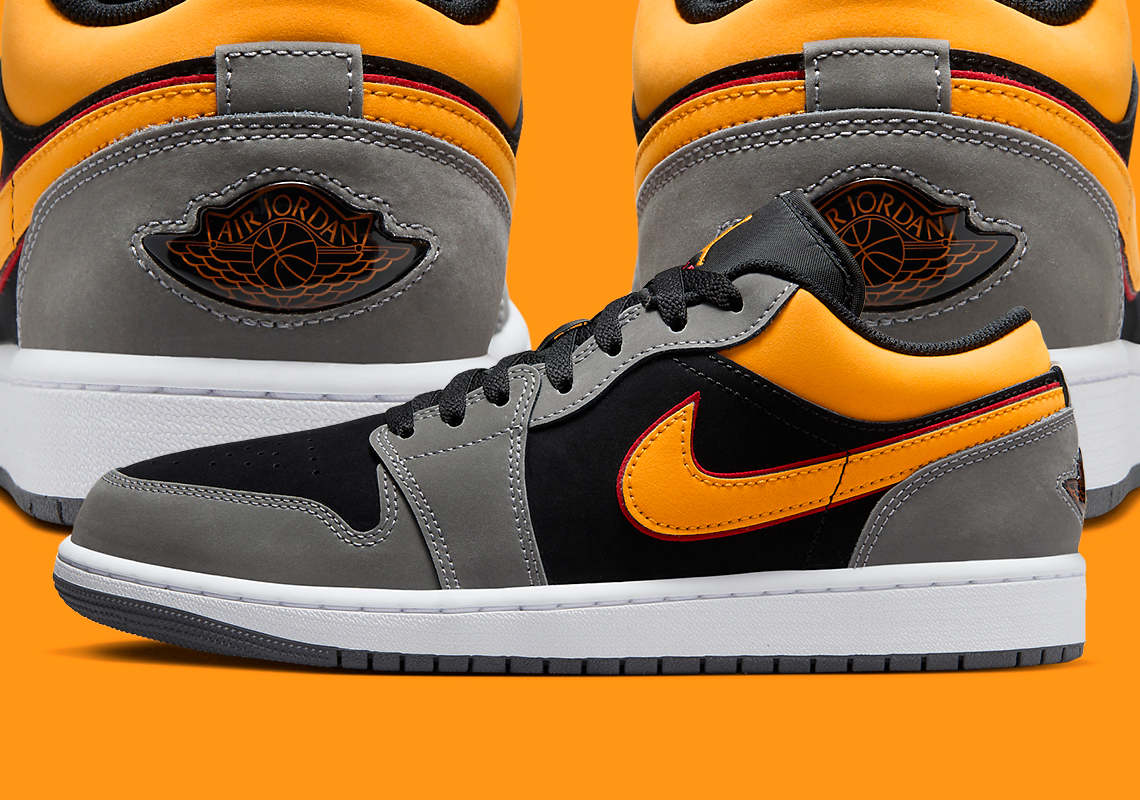 "Vivid Orange" Illuminates The Air Jordan 1 Low