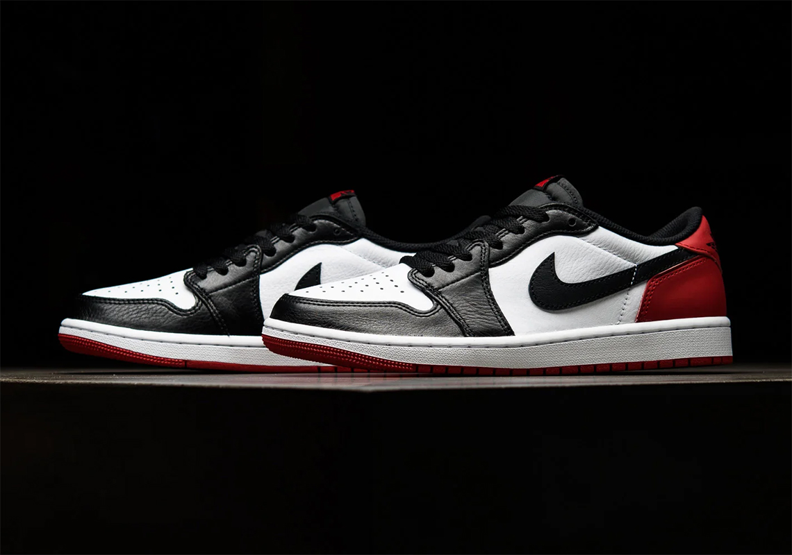 Air Jordan 1 Low Og Black Toe Cz0790 106 Store List 5