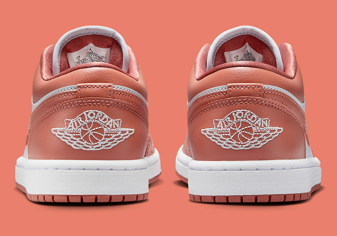 Air Jordan 1 Low Womens Salmon White Dc0774 080 1