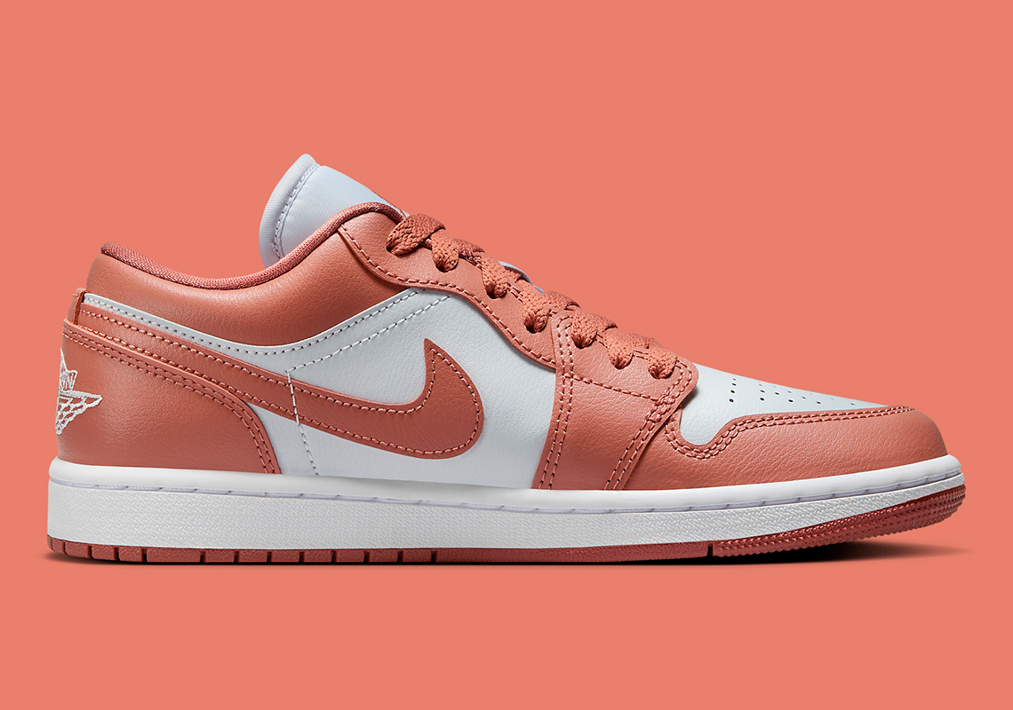 Air Jordan 1 Low Womens Salmon White Dc0774 080 7