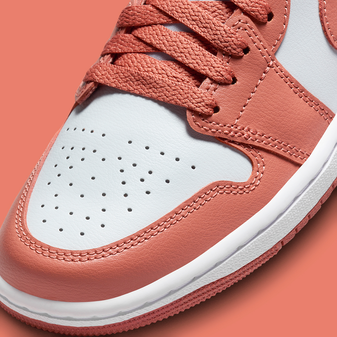 Air Jordan 1 Low Womens Salmon White Dc0774 080 8