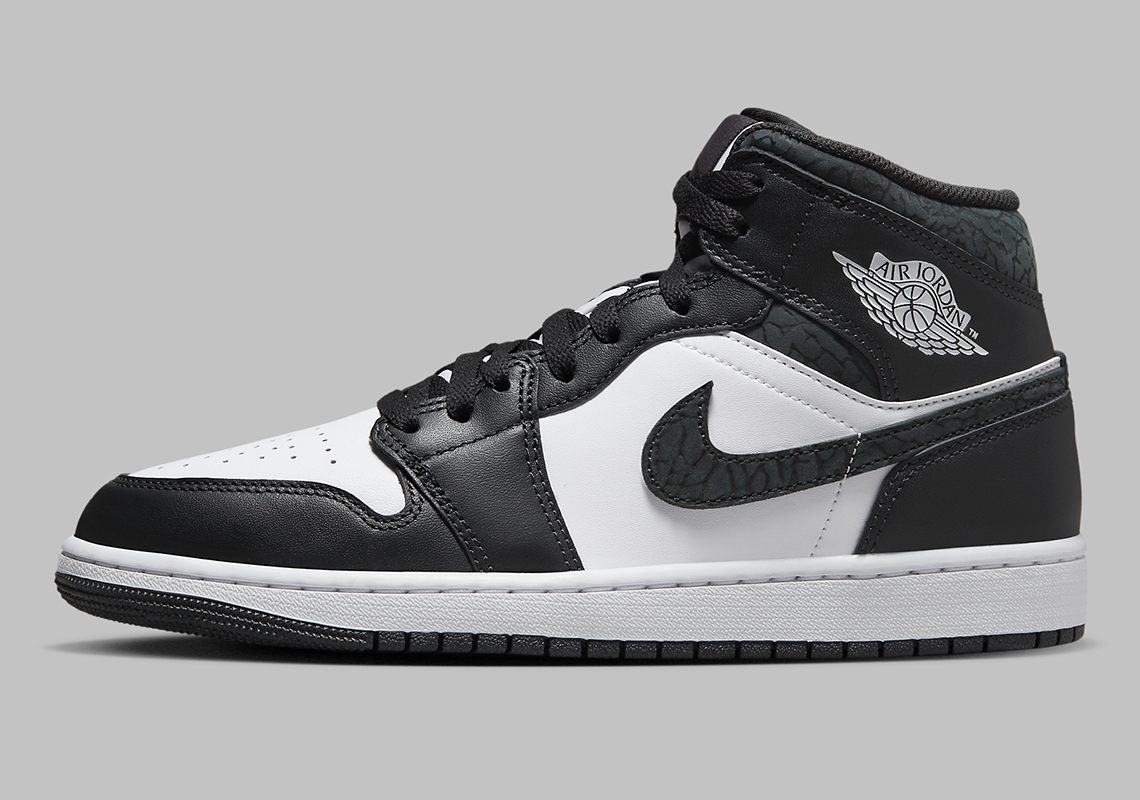 Air Jordan 1 Mid Off Noir Black White Fb9911 001 4