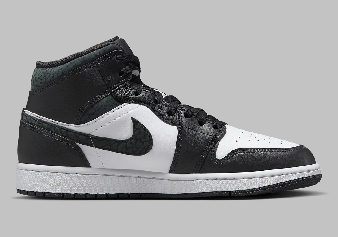 Air Jordan 1 Mid Off Noir Black White Fb9911 001 8