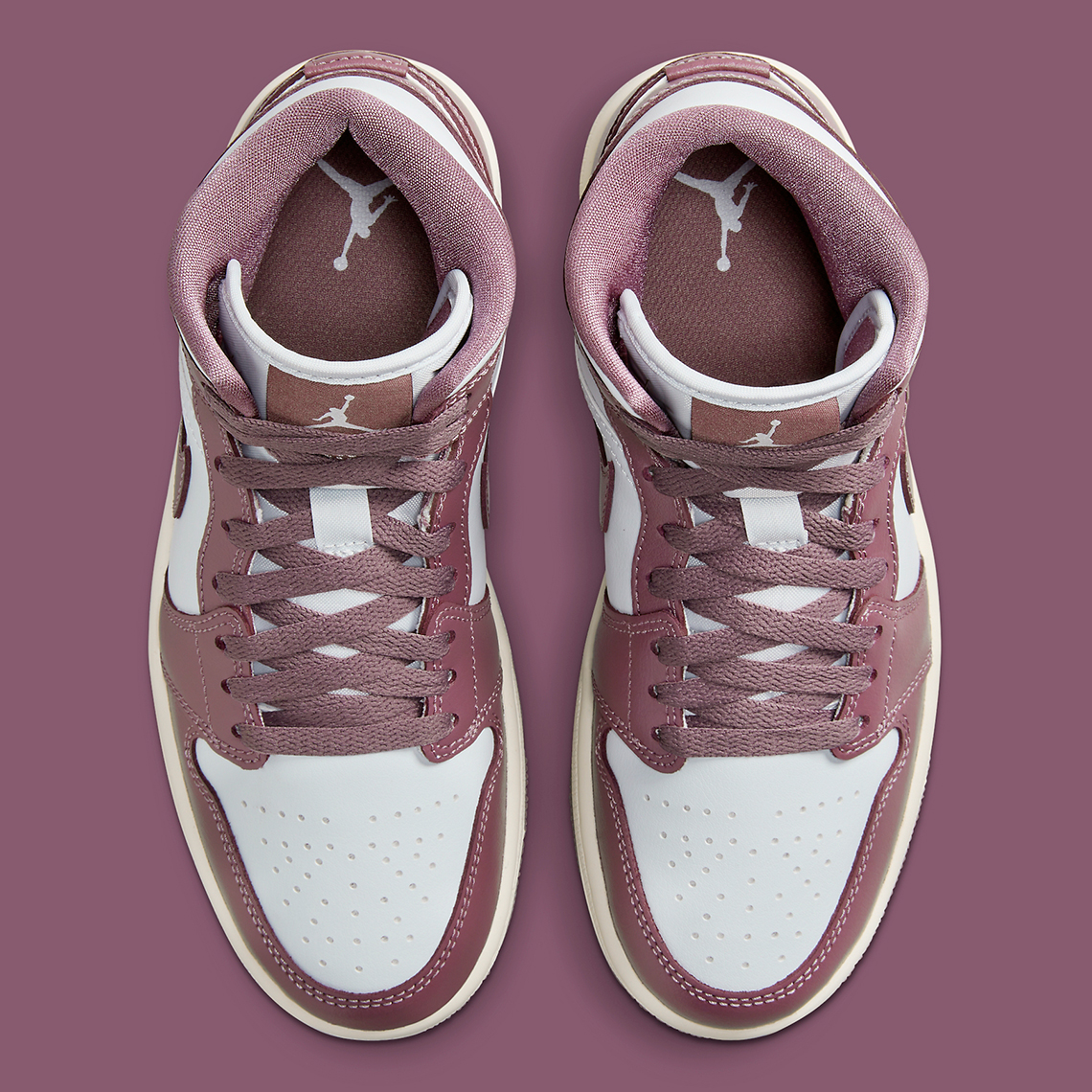 Air Jordan 1 Mid Womens Sky J Mauve Bq6472 050 6