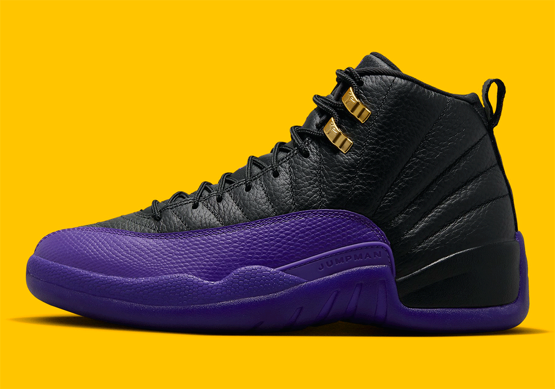 Air Jordan 12 Black Field Purple Ct8013 057 Release Date 3