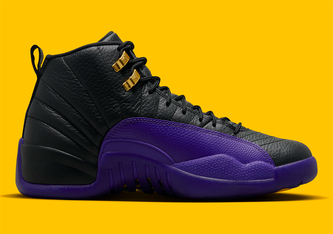 Air Jordan 12 Black Field Purple Ct8013 057 Release Date 5