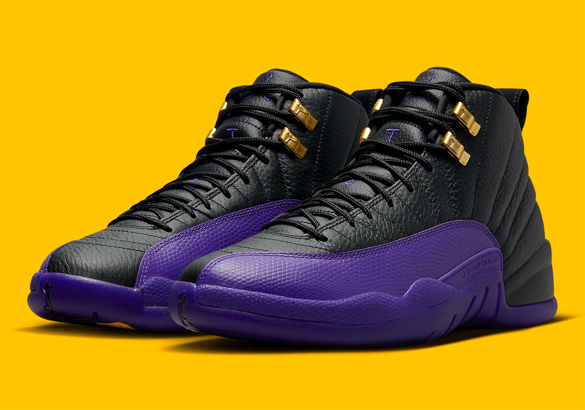 Official Photos Of The Air Jordan 12 “Black/Field Purple”