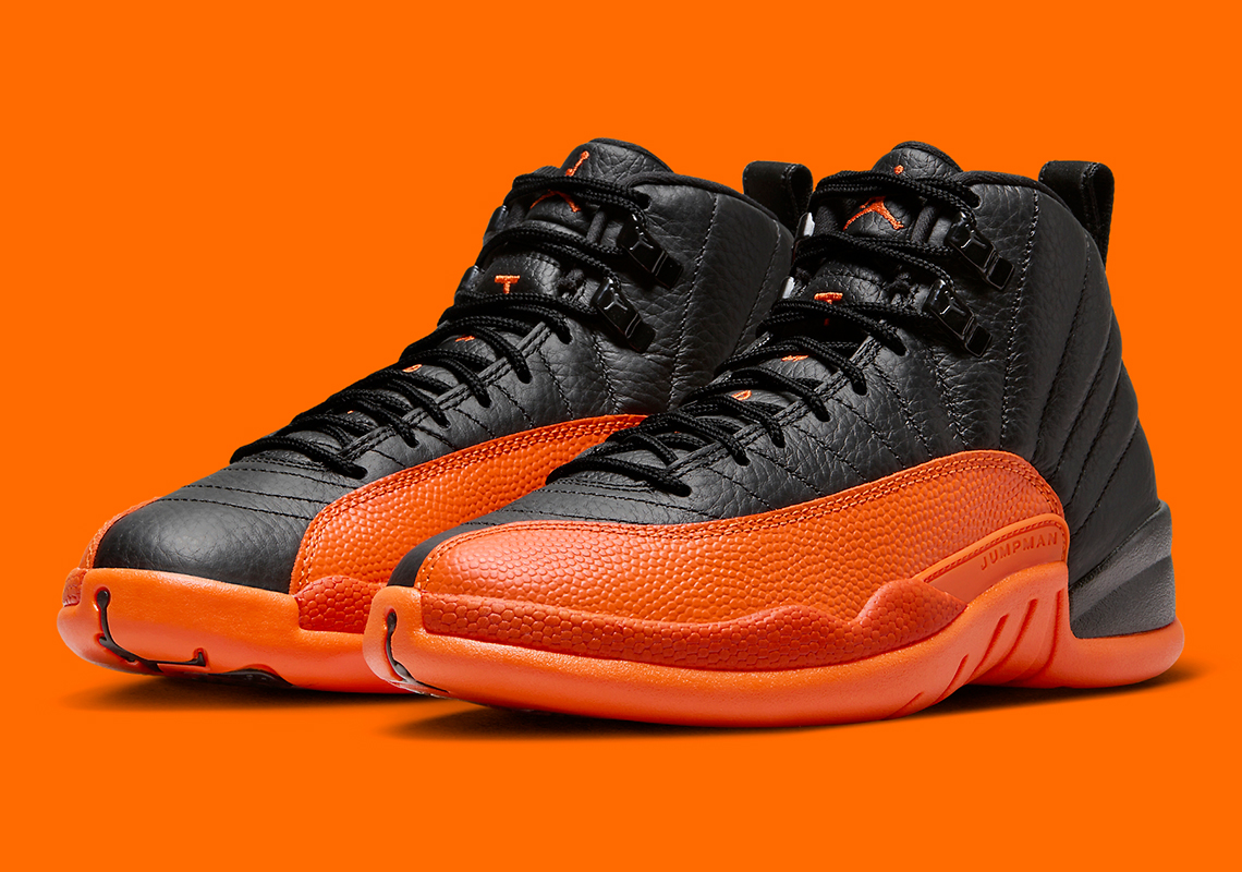 Official Images Of The Air Jordan 12 “Brilliant Orange”