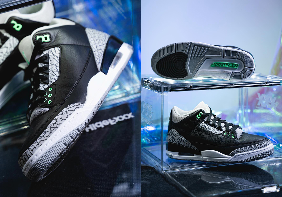 Air Jordan 3 Green Glow Ct8532 031 2