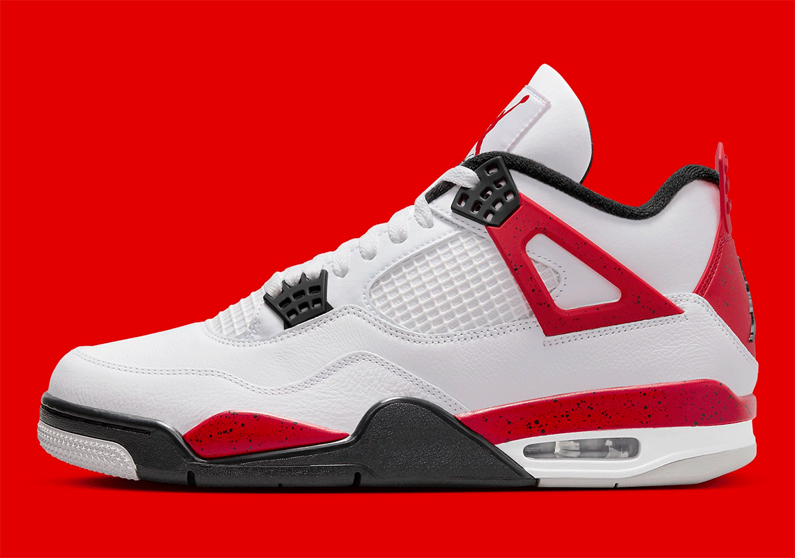 Air Jordan 4 White Fire Red Black Neutral Grey Dh6927 161 6