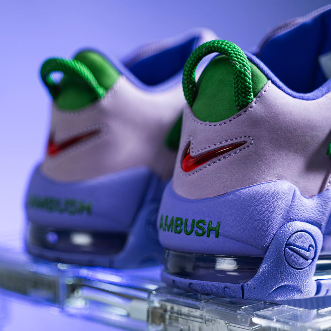 Ambush Nike Air More Uptempo Lilac Apple Green Fb1299 500 12