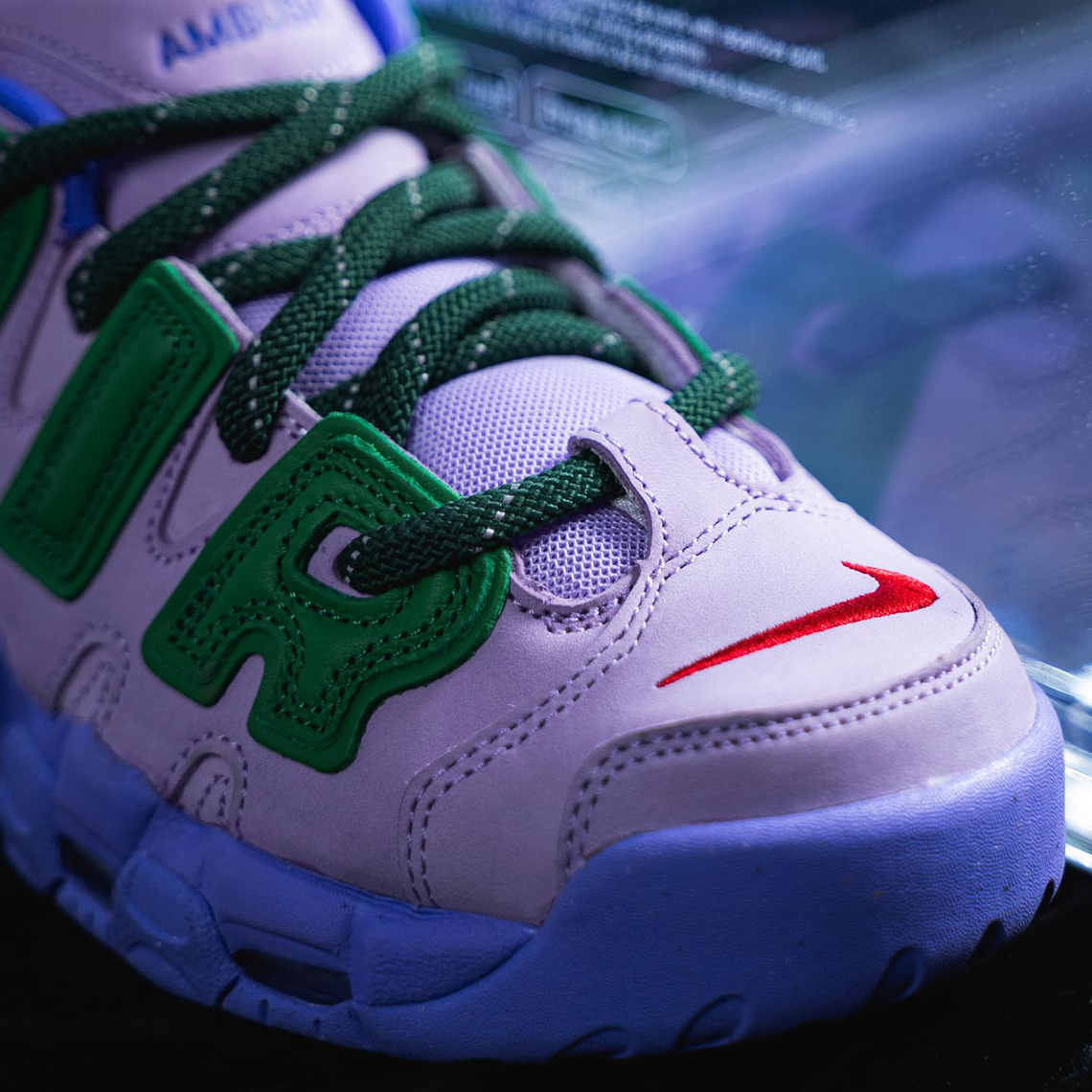 Ambush Nike Air More Uptempo Lilac Apple Green Fb1299 500 3