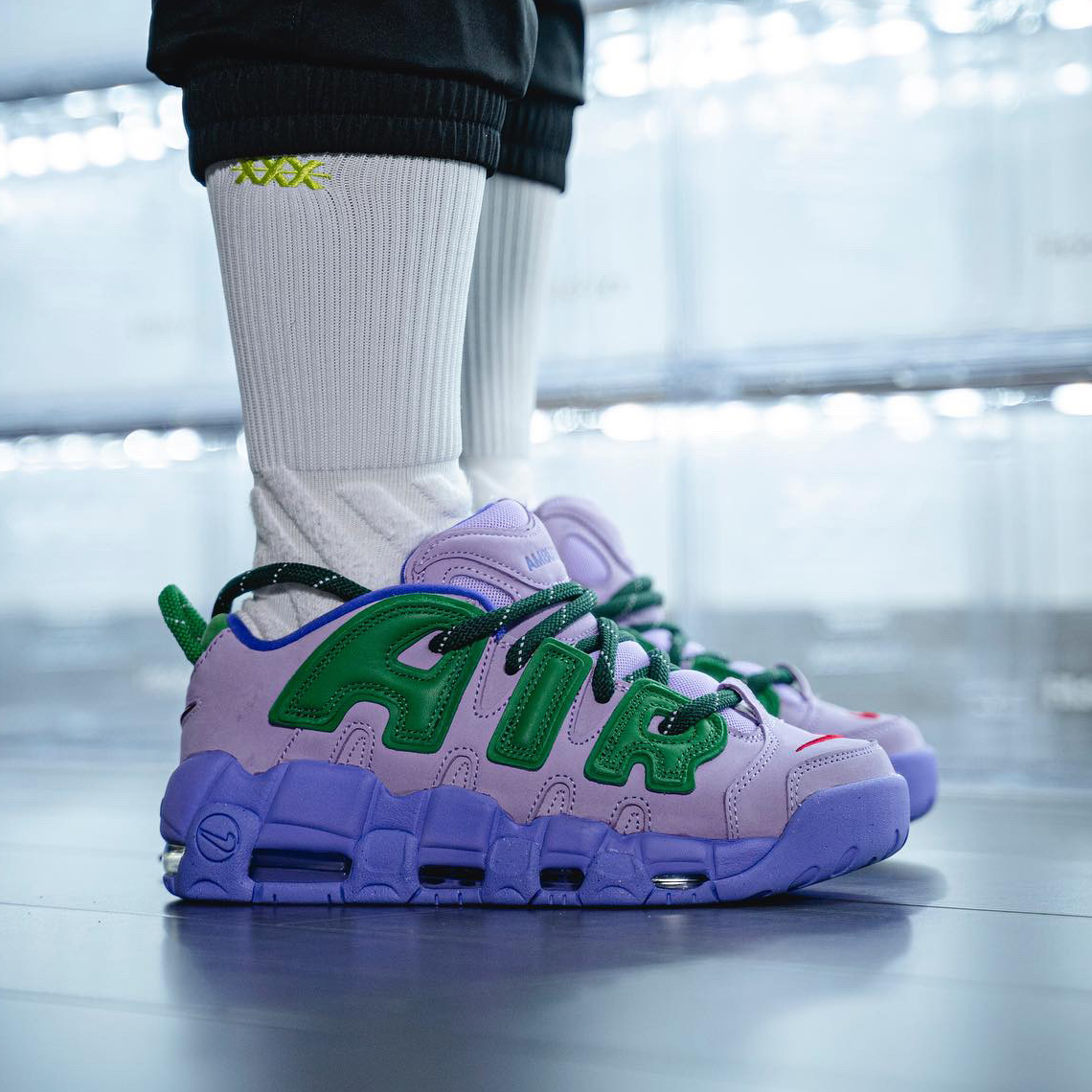 Ambush Nike Air More Uptempo Lilac Apple Green Fb1299 500 6