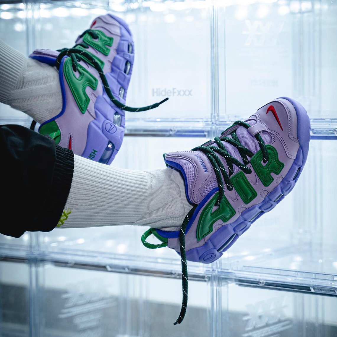 Ambush Nike Air More Uptempo Lilac Apple Green Fb1299 500 9