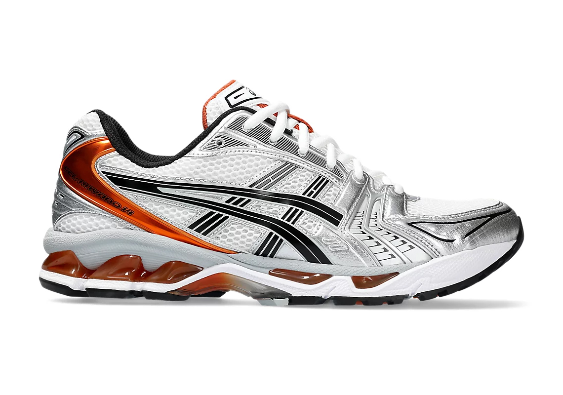 Asics Gel Kayano 14 White Piquant Orange 1201a019 109 6