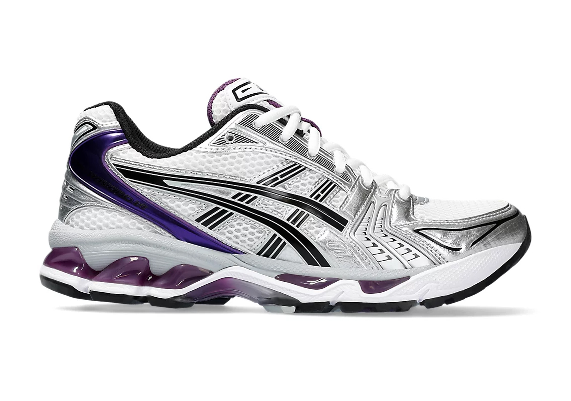 Asics Gel Kayano 14 Womens White Dark Grape 1202a056 111 6