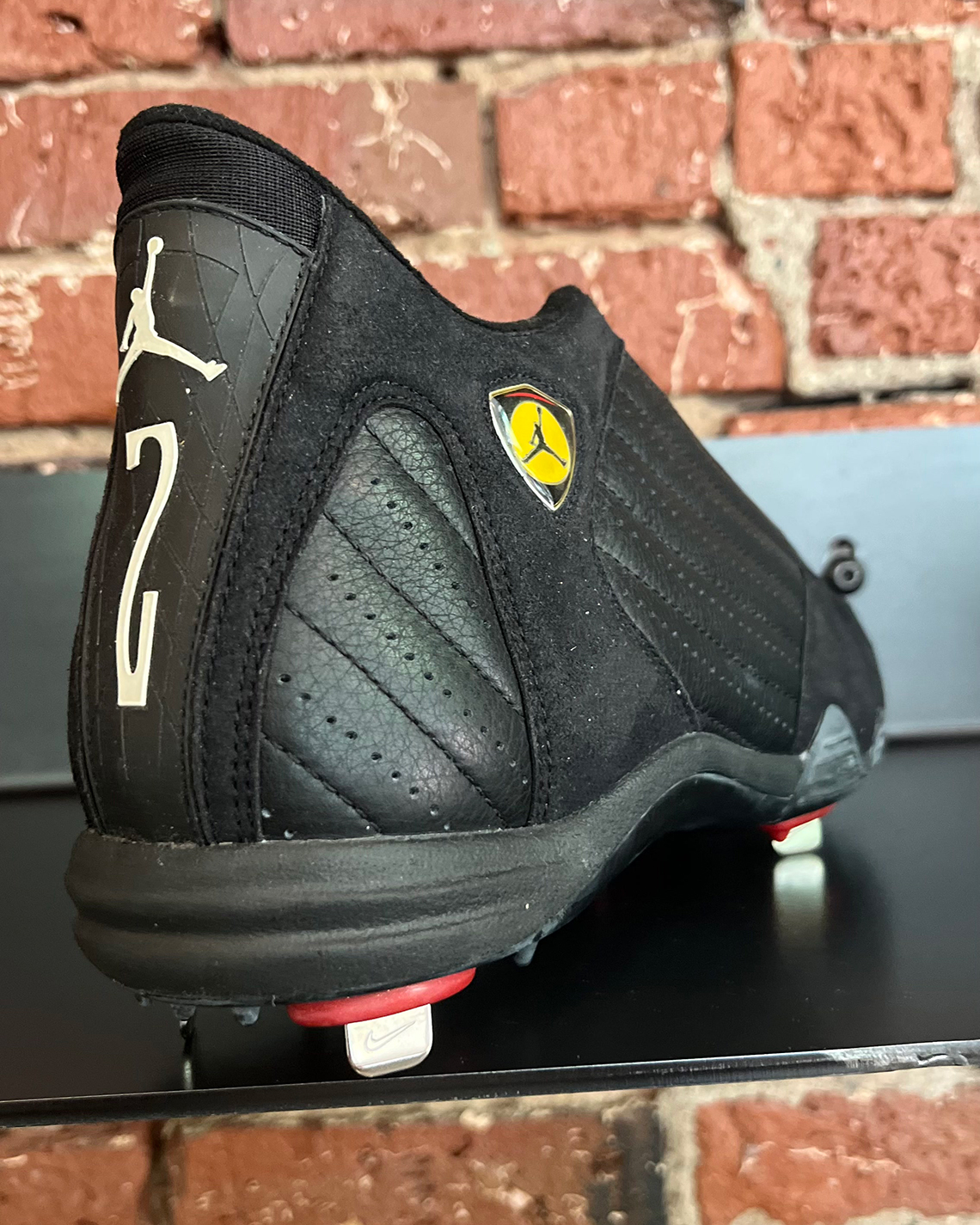 Hometeam Baseball Cleats Display Air Jordan 14