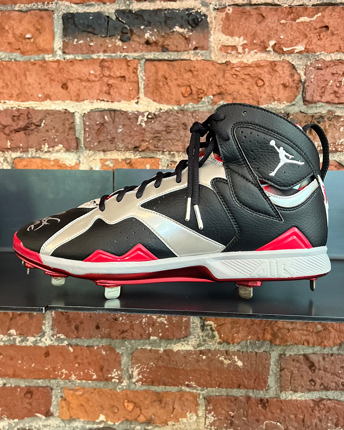 Hometeam Baseball Cleats Display Air Jordan 7