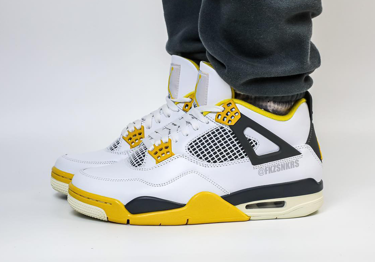 Jordan 4 Vivid Sulfur 2