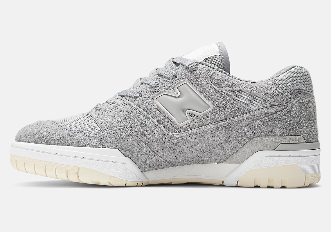 New Balance 550 Grey Suede Bb550phd 5