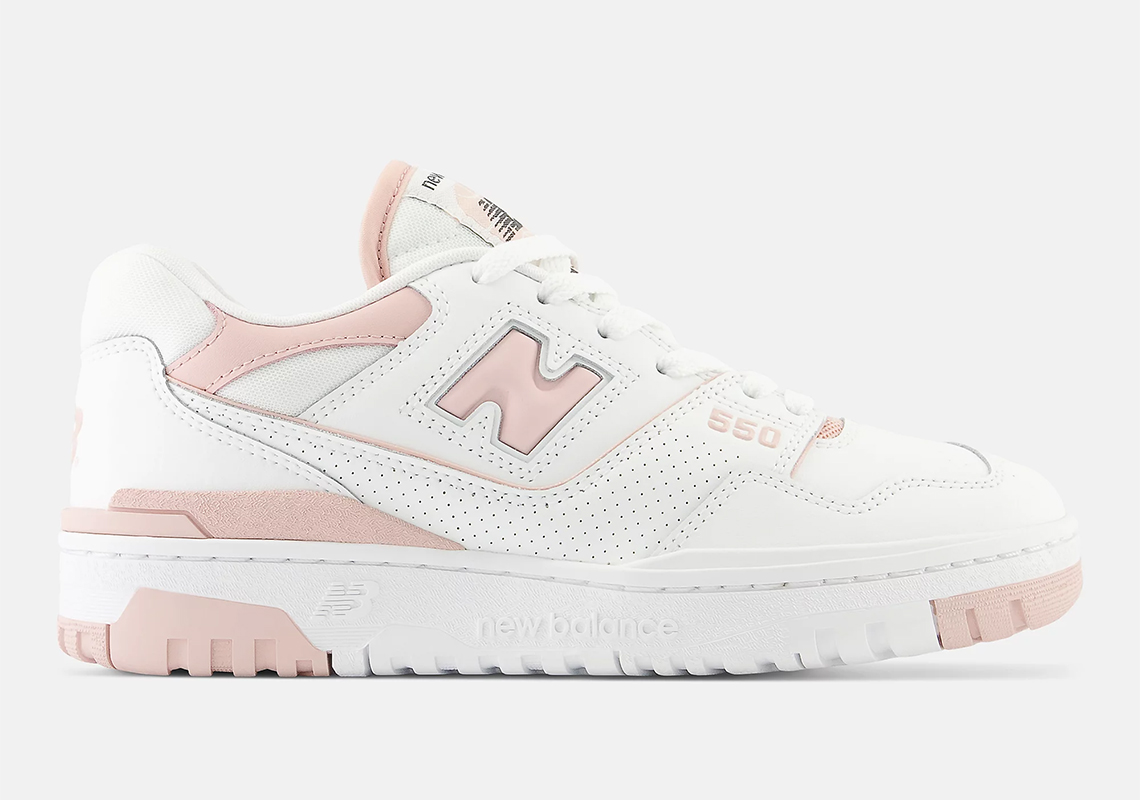 New Balance 550 Pink Womens Bbw550bp 1