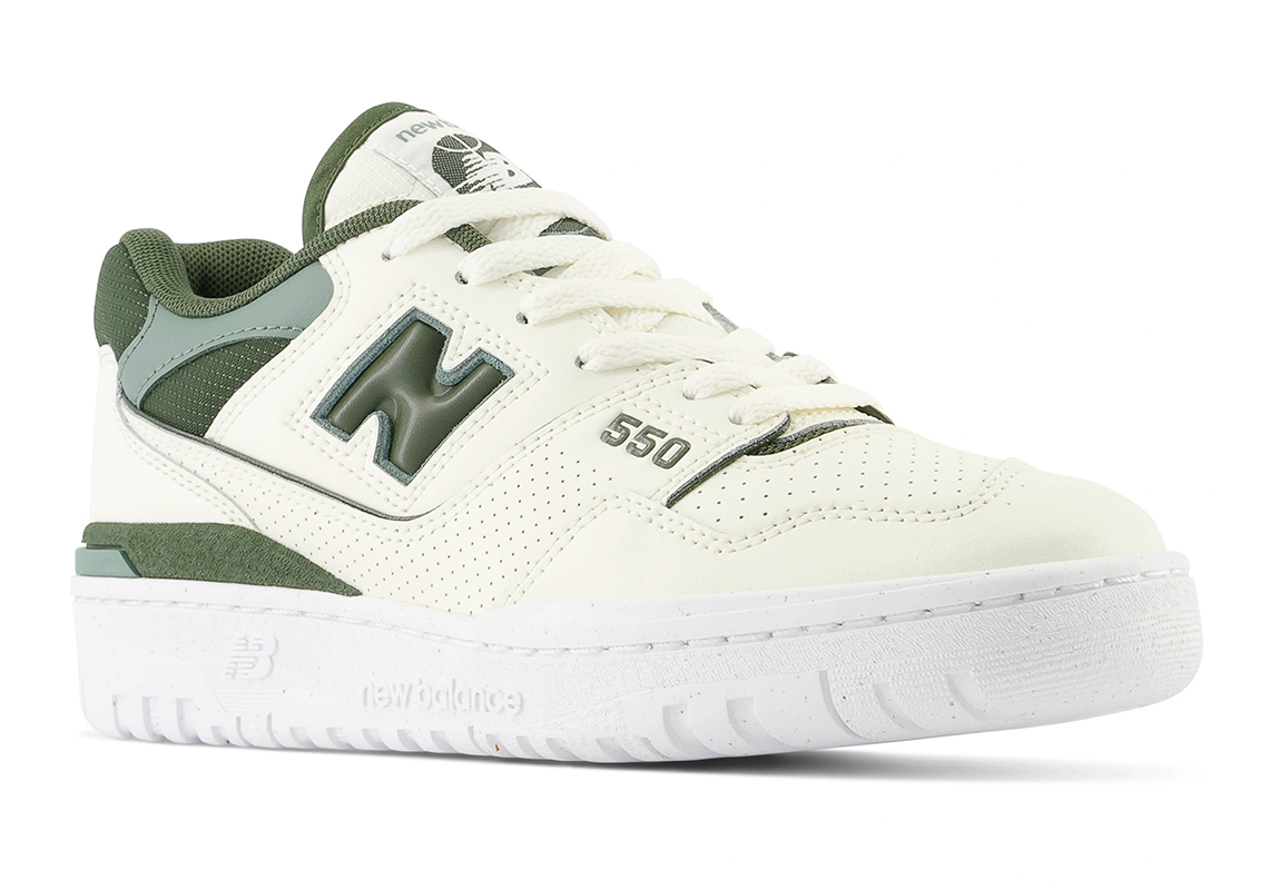 New Balance 550 Womens Cream Green Bbw550di 2