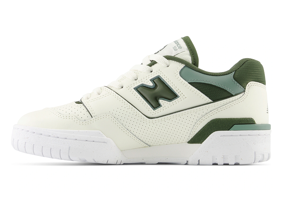 New Balance 550 Womens Cream Green Bbw550di 5