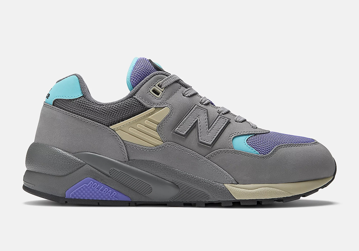 New Balance 580 Grey Purple Aqua Mt580va2 6