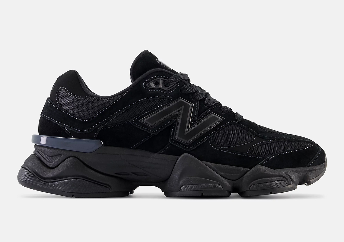 New Balance 9060 Triple Black U9060bpm 5