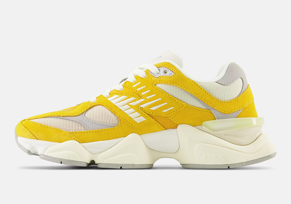 New Balance 9060 Yellow Suede U9060vny 4