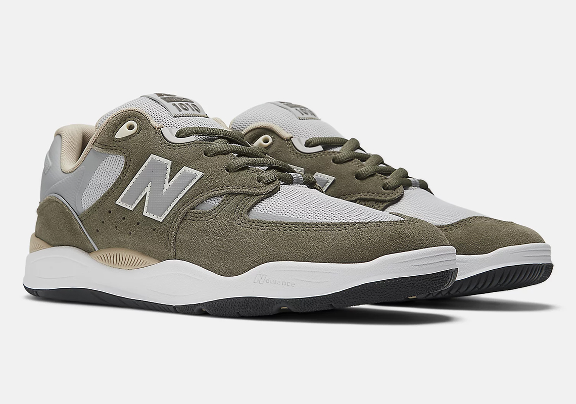 The New Balance NB Numeric Tiago Lemos 1010 Dresses In "Olive"