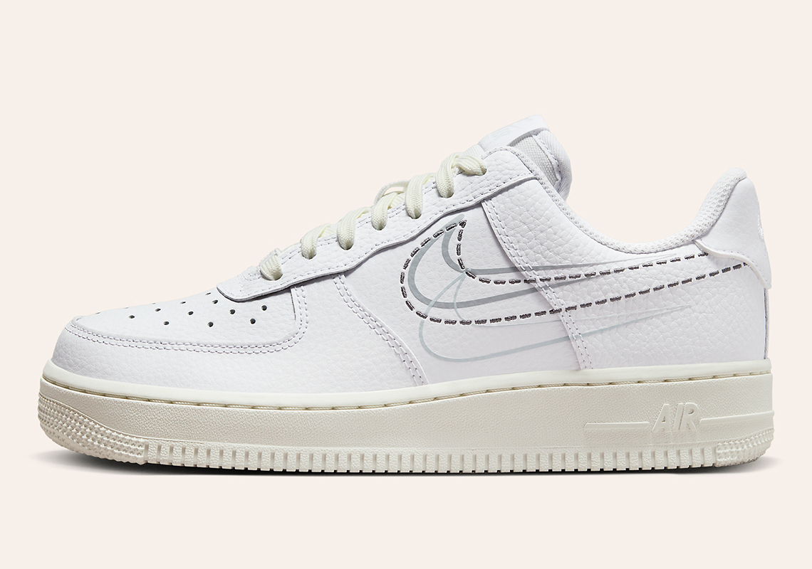 Nike Air Force 1 Low Multi Swoosh White Sail Fv0951 100 6