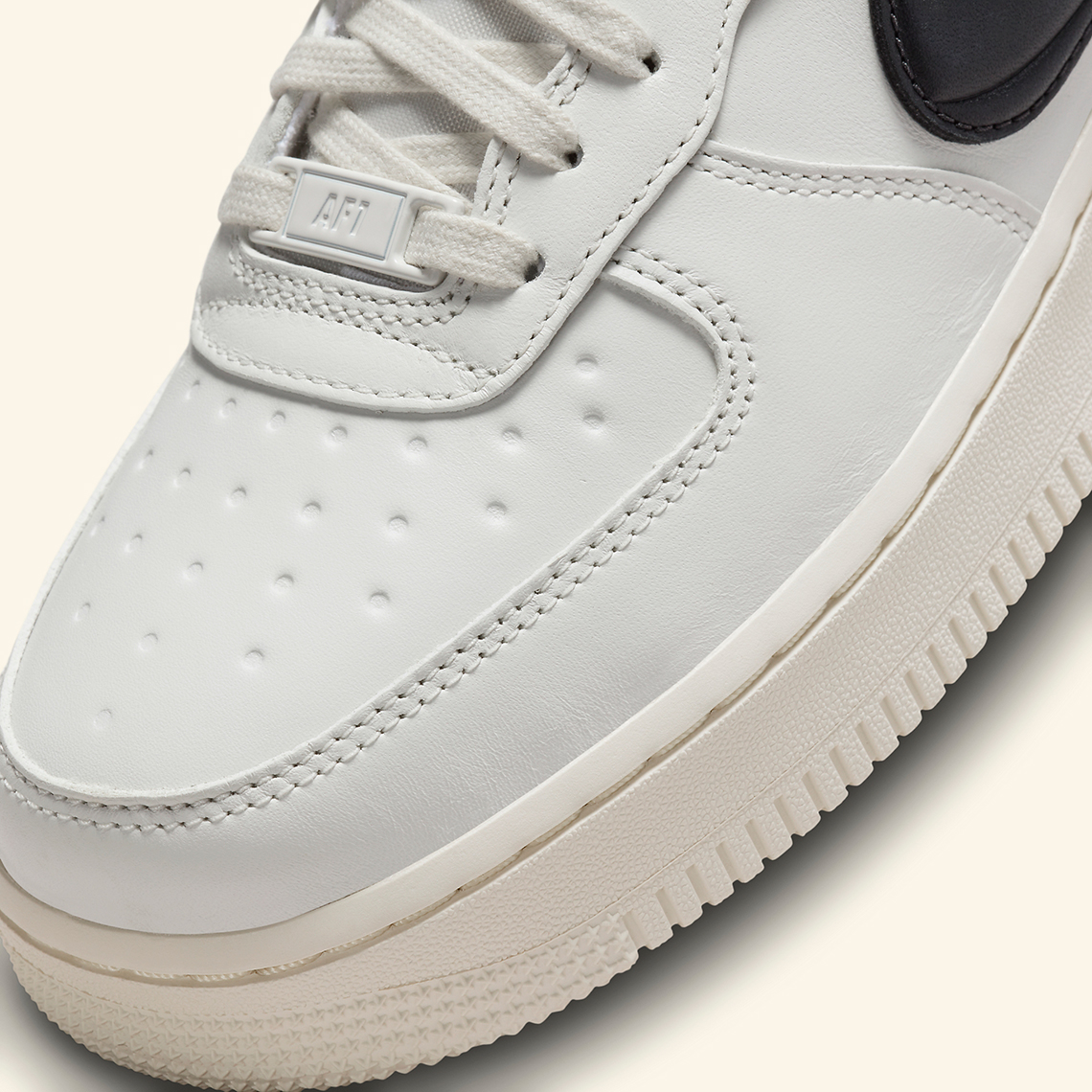 Nike Air Force 1 Low Sail Black Waterproof Fv1182 001 2