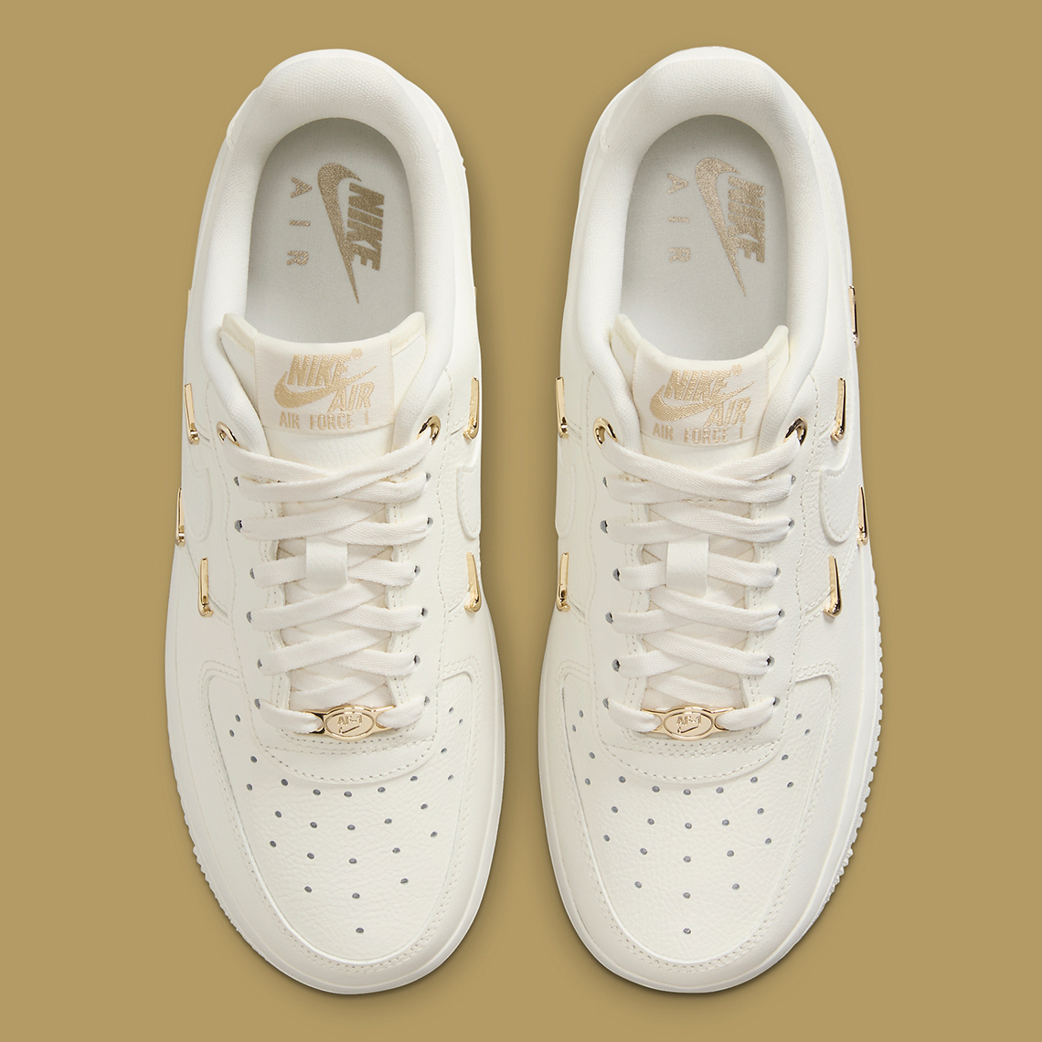 Nike Air Force 1 Low Sail Metallic Gold Fv3654 111 4