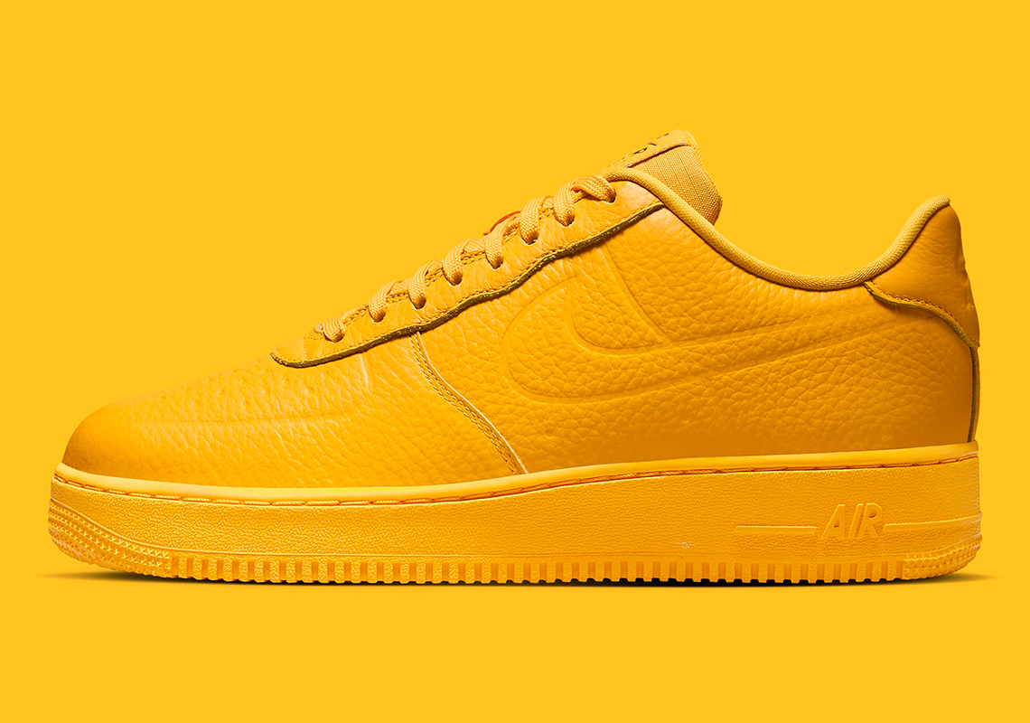 Nike Air Force 1 Low Waterproof University Gold Fb8875 700 8