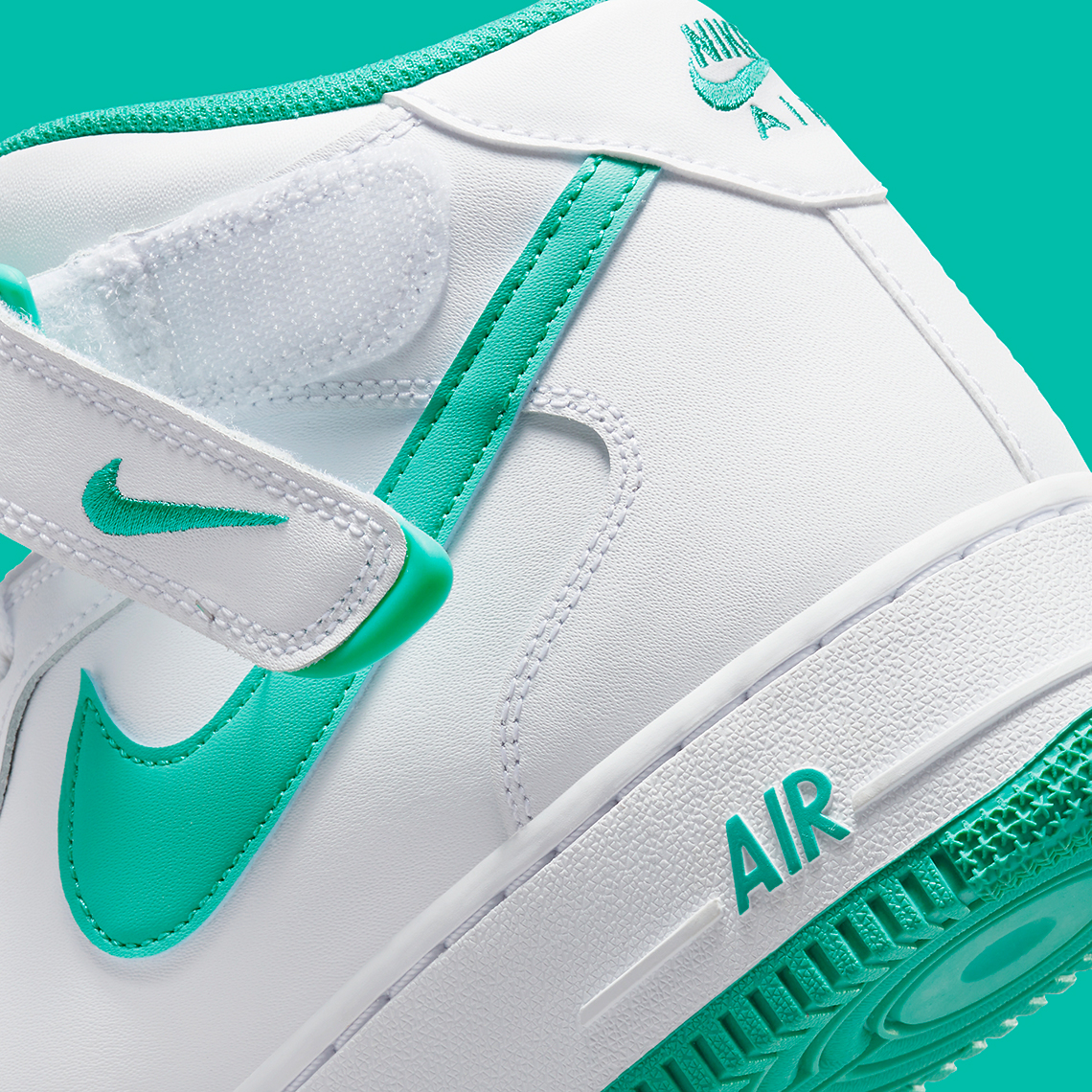 Nike Air Force 1 Mid Clear Jade White Dv0806 102 2