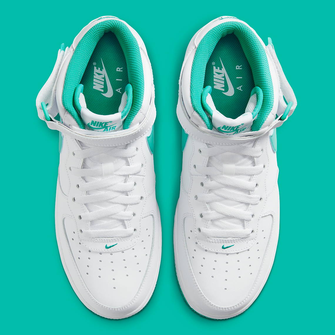 Nike Air Force 1 Mid Clear Jade White Dv0806 102 3