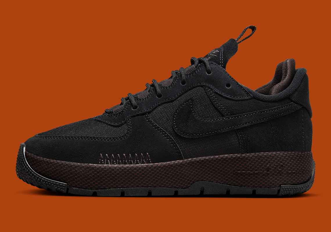 The Nike Air Force 1 Wild Braces For The Outdoors In Black And Brown